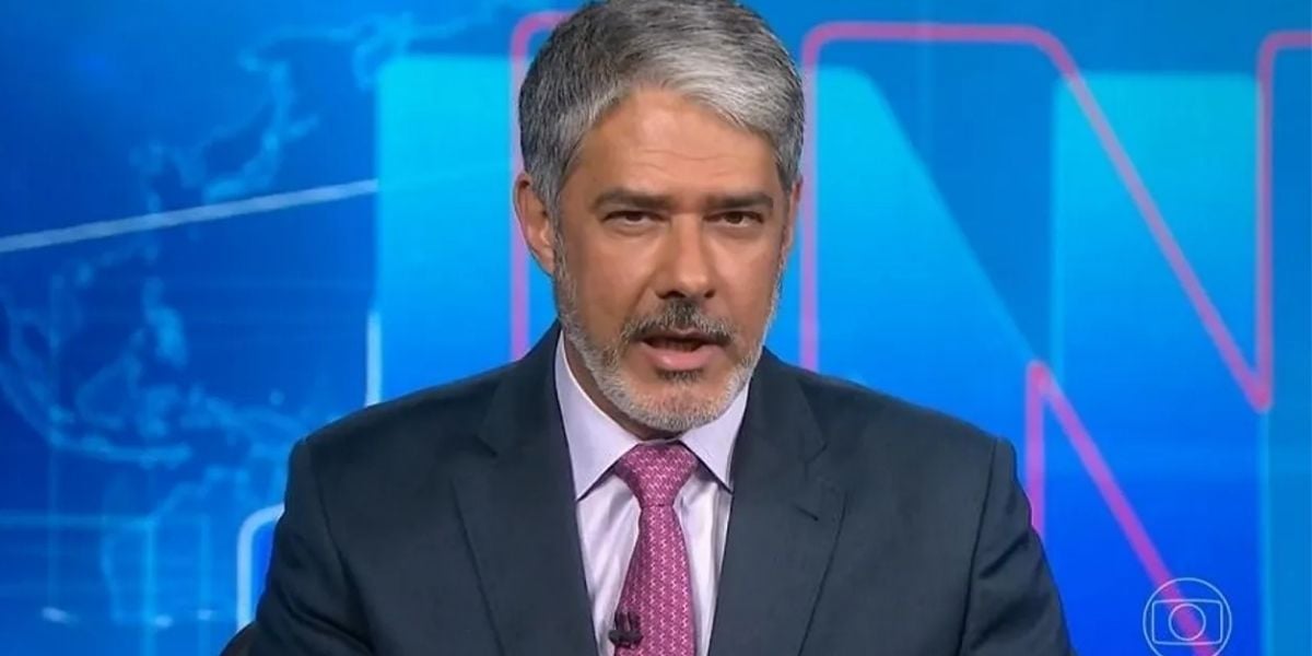 William Bonner no Jornal Nacional (Reprodução/TVGLOBO)