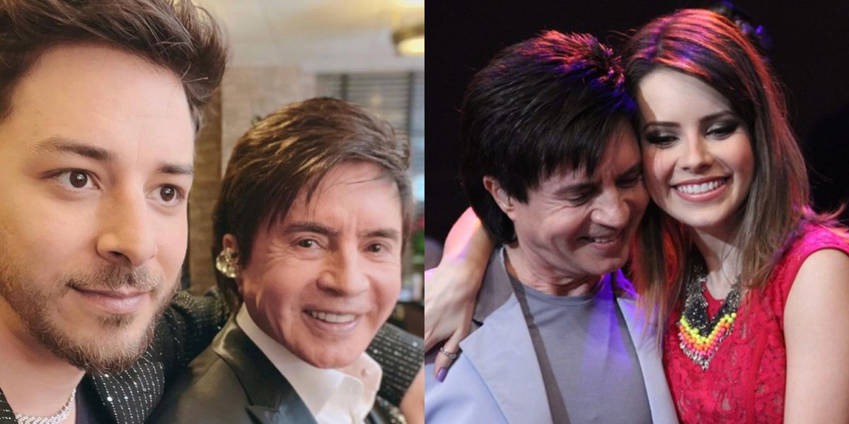 Xororó e Junior Lima / Xororó e Sandy - Foto Montagem TVFoco