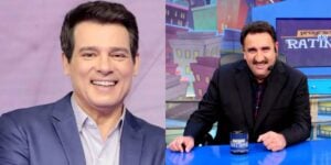 Celso Portiolli e Ratinho (Reprodução: Montagem TV Foco)