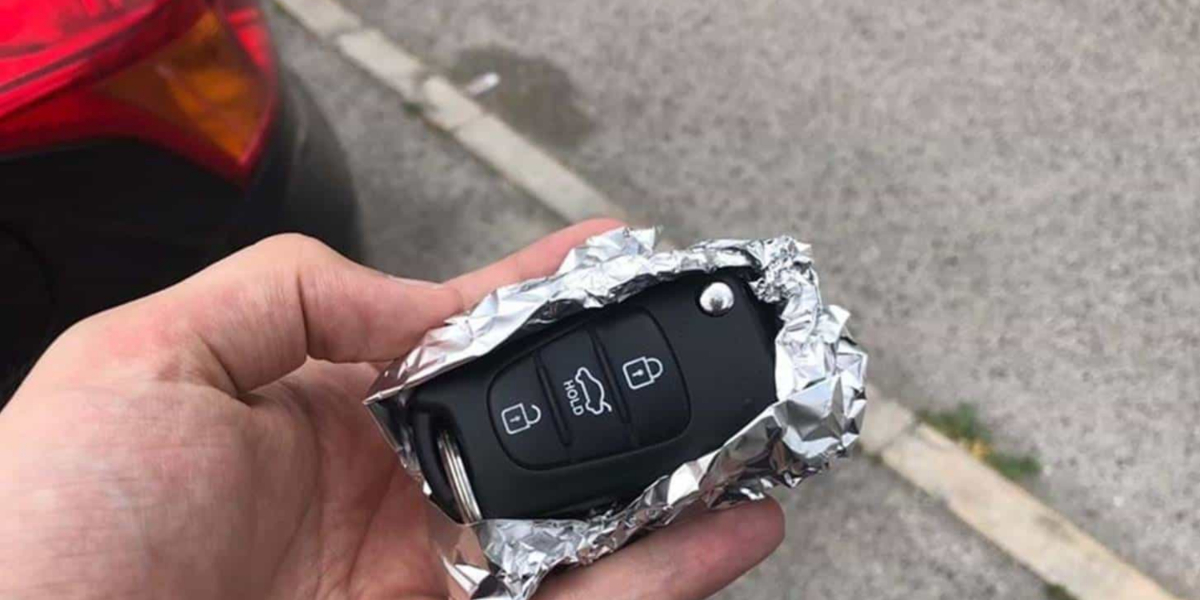 Chave do carro no alumínio pode salvar sua vida