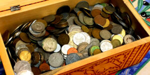 Moedas antigas podem valer um bom dinheiro (Foto Reprodução/Internet)