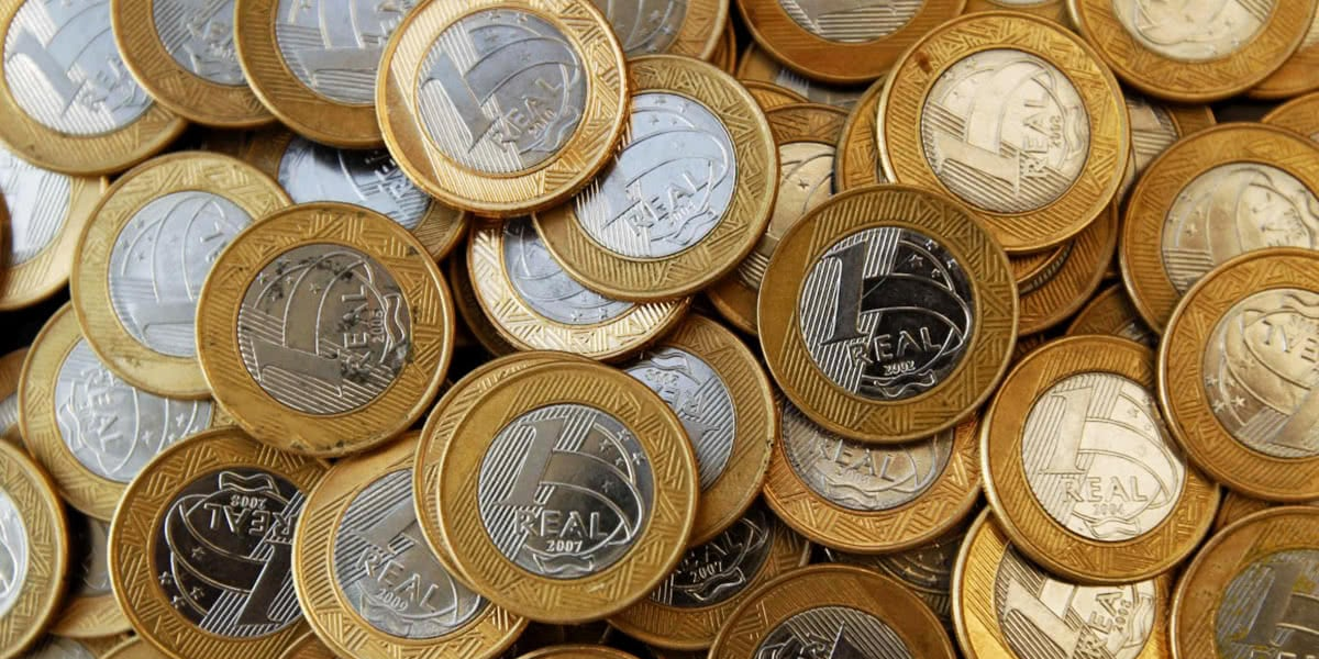 Moedas de 1 real (Foto: Reprodução, casa da Moeda)