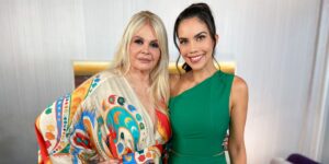 Monique Evans e Daniela Albuquerque no 