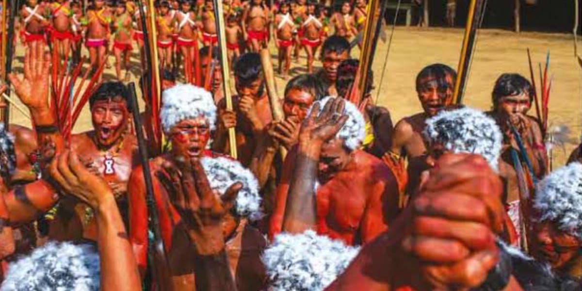 O Povo Yanomani ter cerca de 35 mil pessoas espalhadas pela floresta Amazônica (Reprodução: Victor Moriyama / ISA)