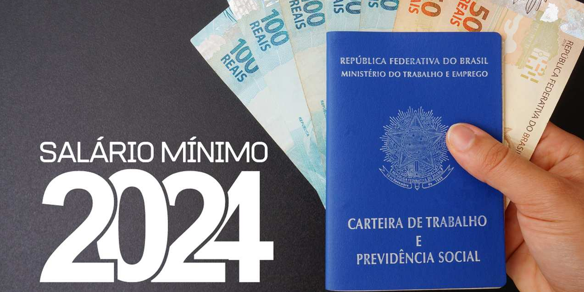 Salário mínimo para o ano de 2024 (Foto: Reprodução/Internet)
