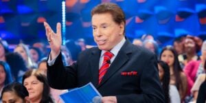 Silvio Santos durante apresentação de seu programa dominical (Foto: Divulgação/SBT)