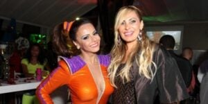 Viviane Araújo e Ângela Bismarchi estiveram juntas na Fazenda, da Record (Foto: Reprodução)