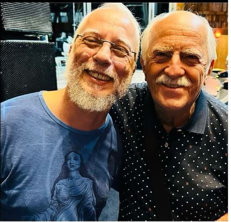 Ary Toledo junto com Oberdan Junior atualmente - Foto Reprodução Instagram