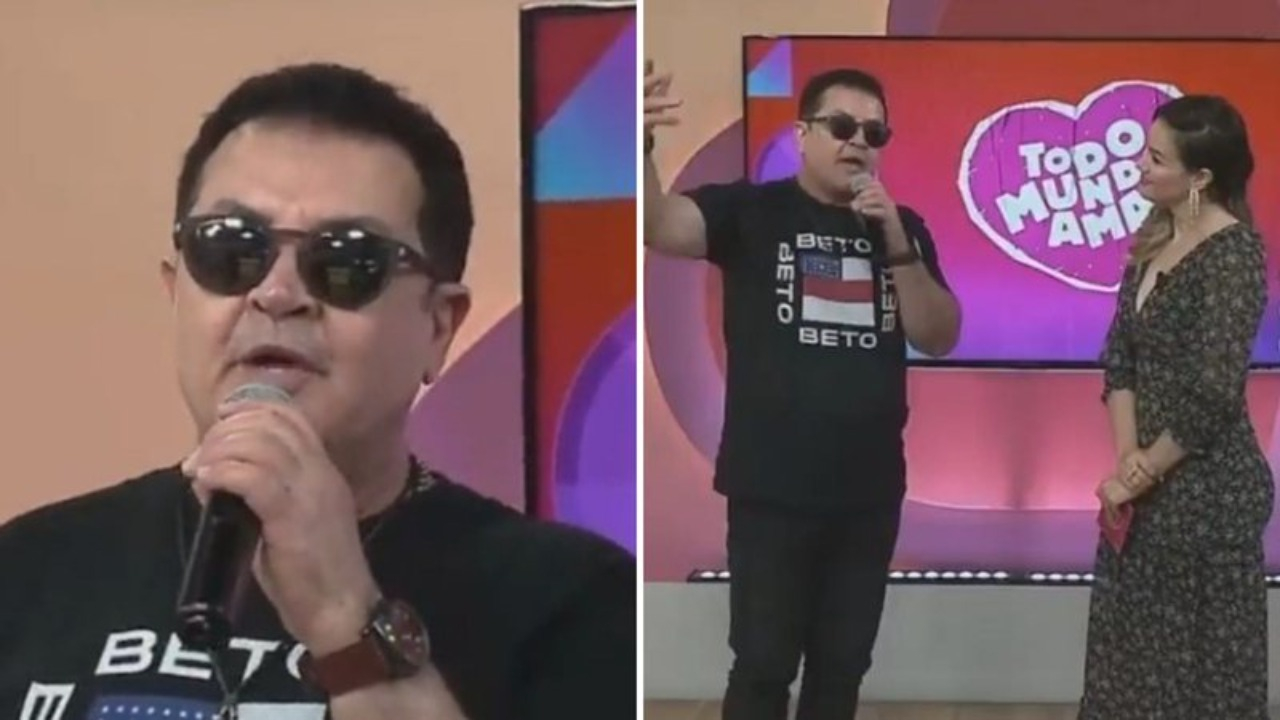 Beto Barbosa se revoltou e abandonou estúdio do SBT (Foto: Reprodução/ Internet)