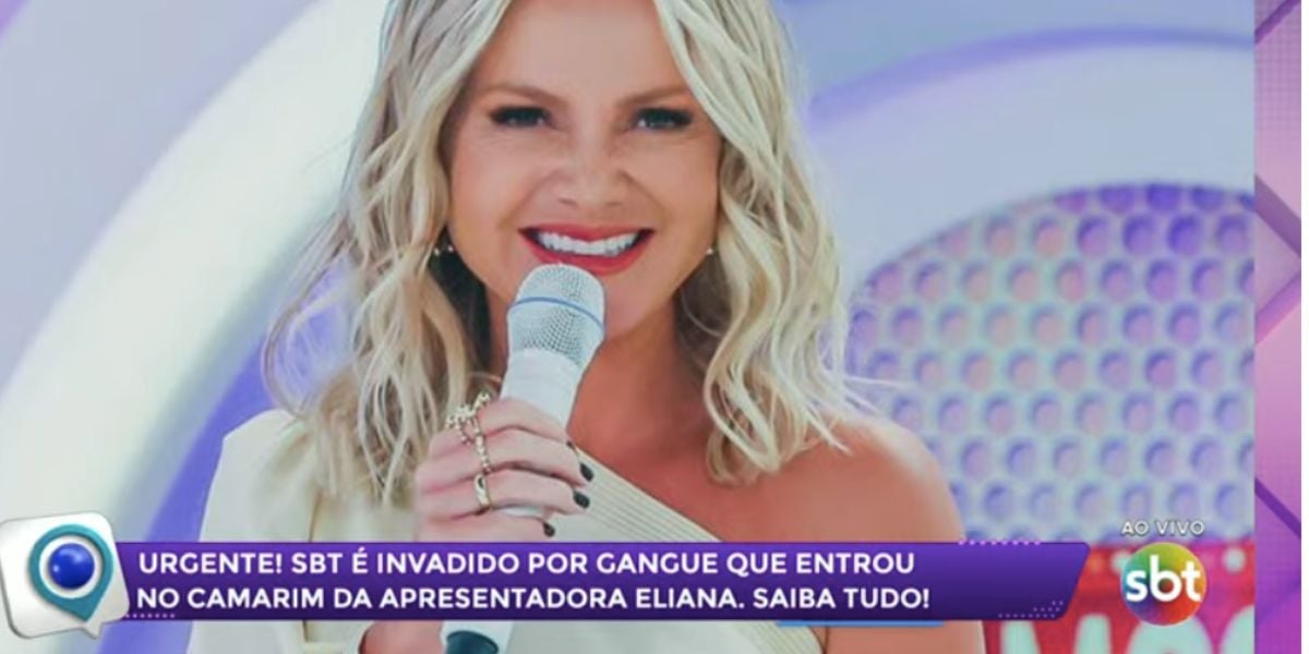 Eliana no Fofocalizando (Foto: Reprodução / SBT)