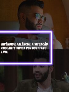Essa é a situação chocante vivida pelo cantor Gusttavo Lima (Foto - Montagem TV Foco).