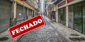Lojas fechadas por motivo de falência - Foto Reprodução Internet