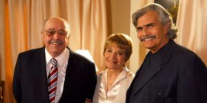 Mauro Mendonça, Glória Menezes e Tarcísio Meira em A Favorita - Foto Reprodução TVGlobo