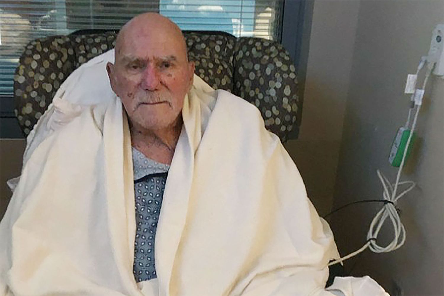 O ex-lutador Billy Graham hospitalizado - Foto Reprodução Internet