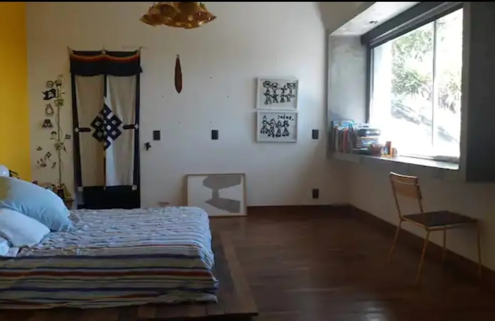 Quarto da Casa na Árvore do ator, Caio Blat, no Rio de Janeiro - Foto Reprodução Internet http://tvfoco.uai.com.br/wp-content/uploads/2015/05/Daniela-Mercury.jpg