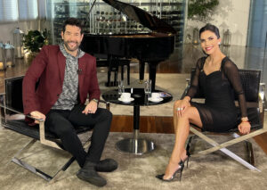 Daniel Del Sarto e Daniela Albuquerque. (Foto: Divulgação / RedeTV!)