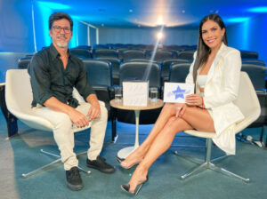 Leonardo Bricio e Daniela Albuquerque. (Foto: Divulgação / RedeTV!)