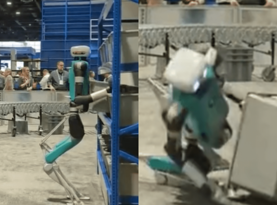 Robô trabalhou até a exaustão