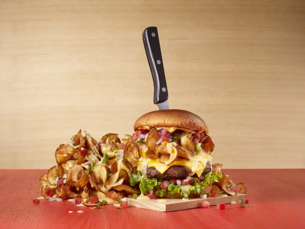 Southwest Tornado Twists Burger - Foto Reprodução Internet