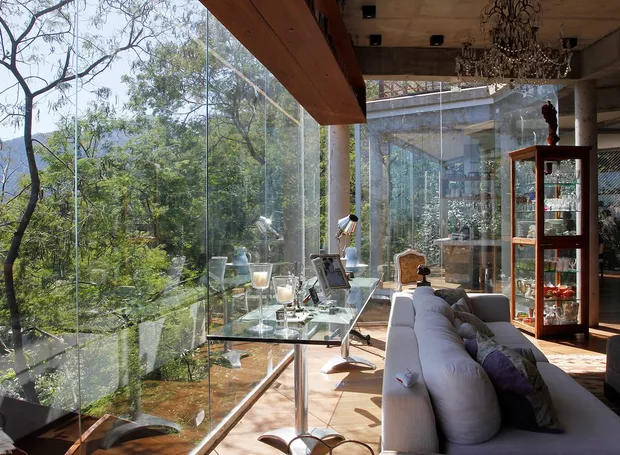 Vista para floresta da Casa do ator, Caio, no Rio de Janeiro - Foto Reprodução Internet http://tvfoco.uai.com.br/wp-content/uploads/2015/05/Daniela-Mercury.jpg