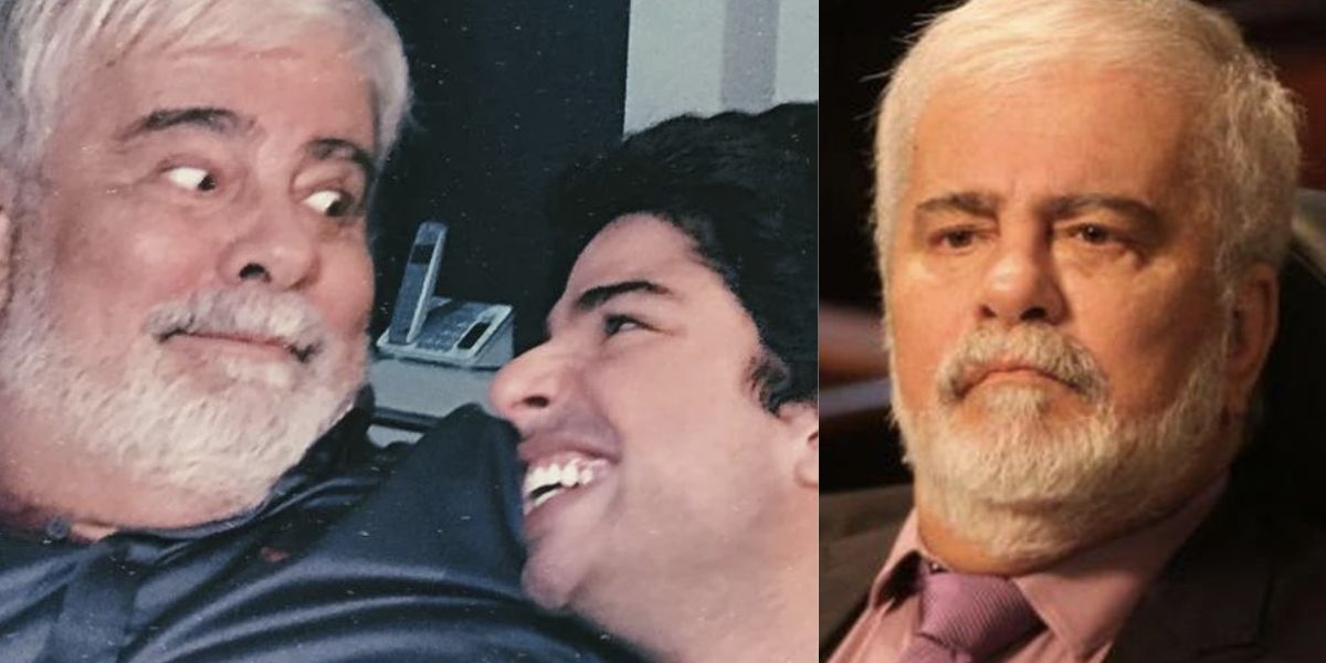 Wagner Montes e filho (Foto: Reprodução / Instagram) 