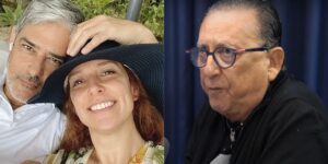 William Bonner, Natasha Dantas e Galvão Bueno (Fotos: Reproduções / Instagram / YouTube)
