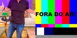 Apresentador amado lamenta fim de emissora (Reprodução: Montagem TV Foco)
