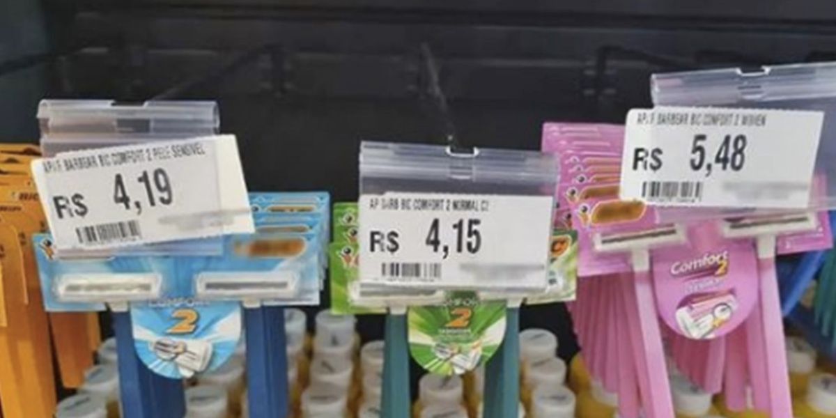 Diferença de produtos, taxa rosa (Foto: Reprodução / Internet)
