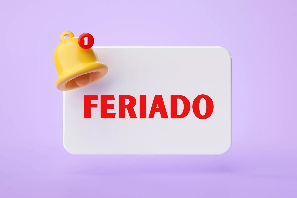 Alerta de feriado que está próximo para aproveitar e descansar (Reprodução: Internet)