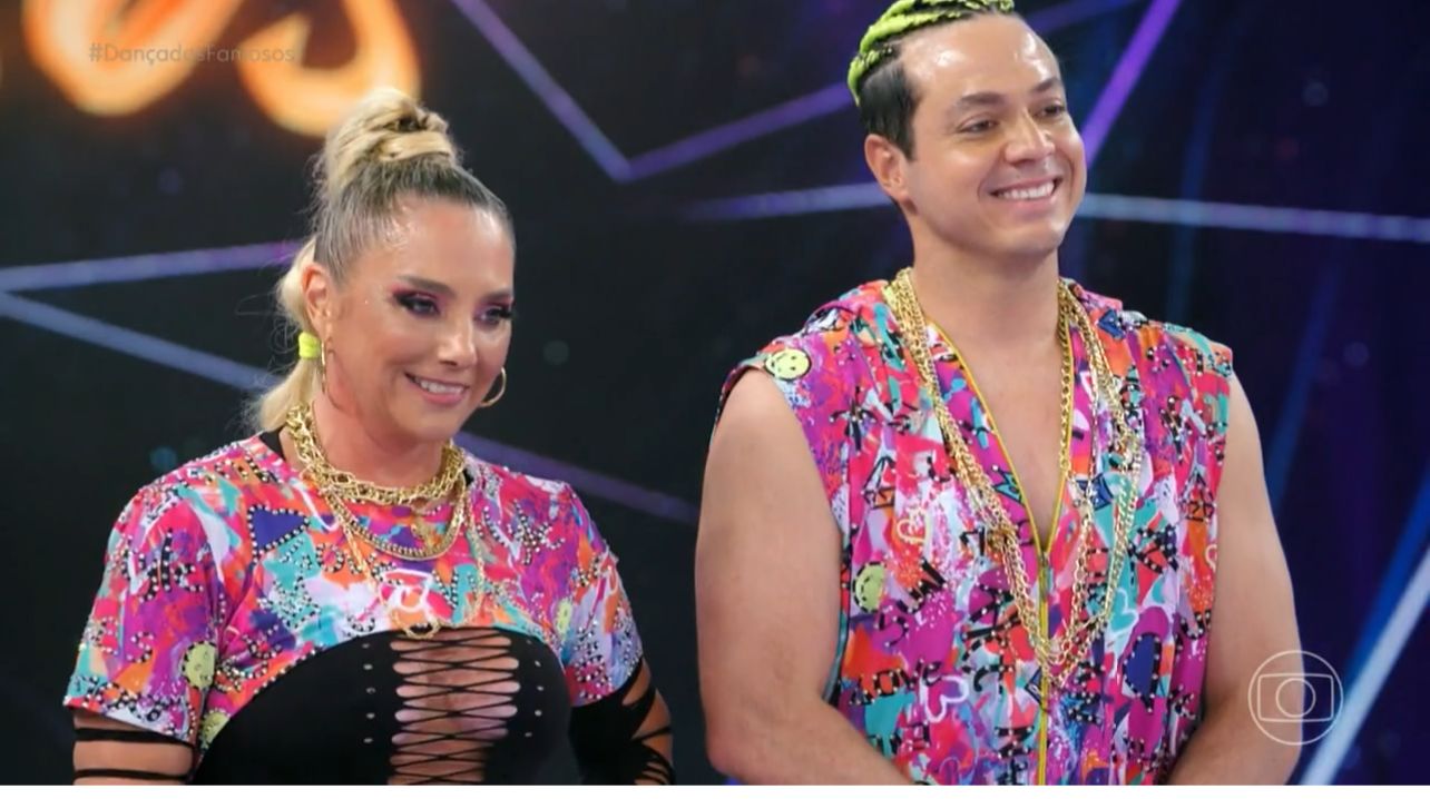 Heloisa Périssé ganhou elogios de Susana Vieira na Dança dos Famosos (Foto: Reprodução/ Globo)