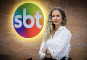 Luciana Valerio substituiu Fred Muller (Foto: Lourival Ribeiro / SBT)