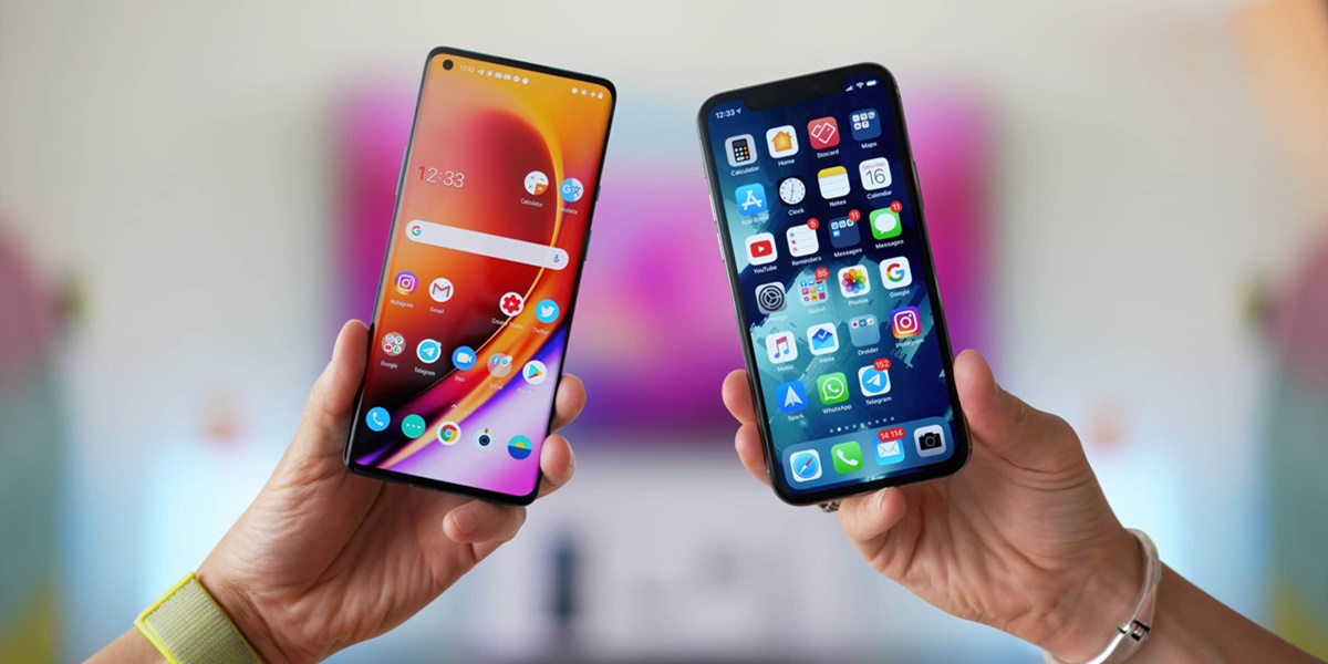 iOS, Android, celulares
