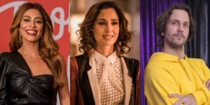 Juliana Paes, Camila Pitanga e Vladimir Brichta farão novelas na concorrência (Foto: Divulgação/TV Globo)