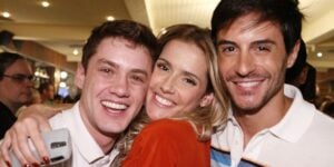 Leonardo Miggiorin, Deborah Secco e Ricardo Tozzi (Foto: Divulgação / TV Globo)