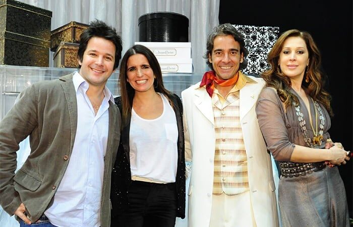 Elenco de Ti Ti Ti: Murilo Benício, Malu Mader, Alexandre Borges e Cláudia Raia
