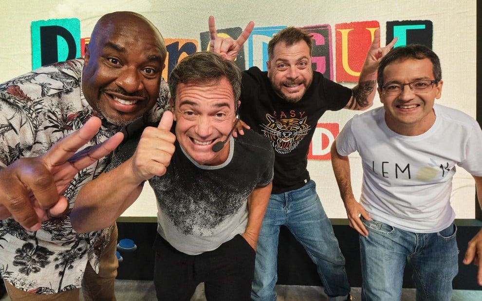 Perrengue contava com os mesmos apresentadores (Reprodução: RedeTV!)