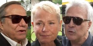 Ronnie Von, Xuxa e Pedro Bial falaram com o Jornal Nacional (Foto: Reprodução / TV Globo)