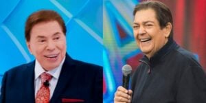 Silvio Santos e Faustão (Foto: Divulgação/SBT/Band)