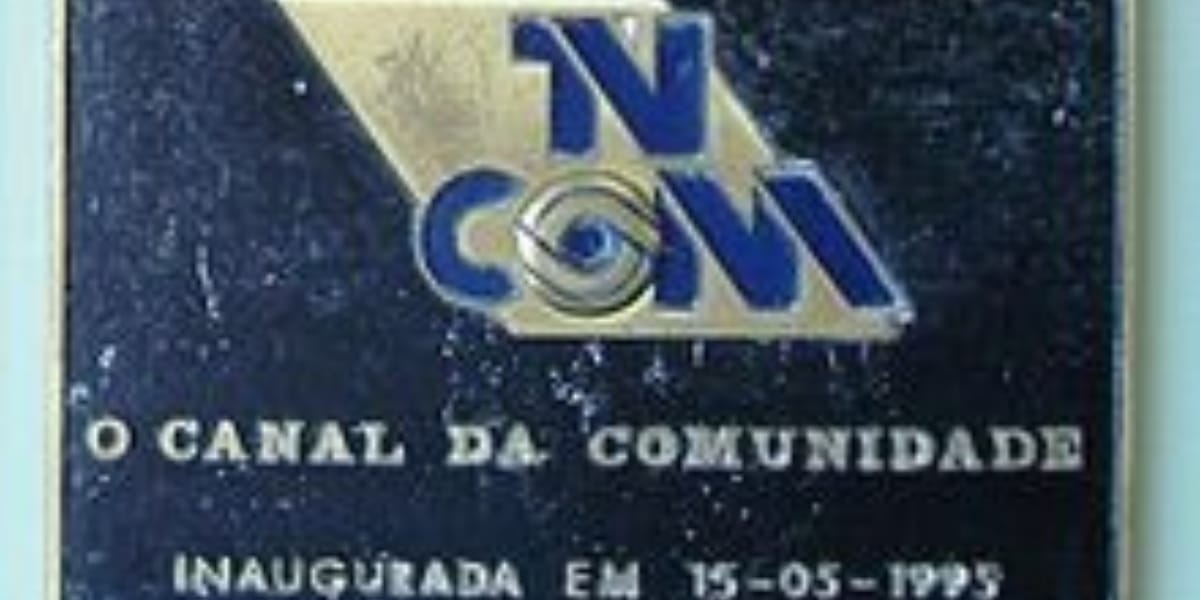 A inauguração da TVCOM foi no dia 15 de maio de 1995 (Reprodução: Internet)