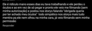 Funcionária de hotel desabafou contra o ex-BBB22 (Foto: Reprodução / Twitter / @PopOnze)