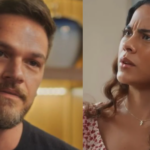 Theo presenteia Jenifer com carrão em Vai na Fé (Foto: Globo)