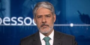 William Bonner na bancada do 