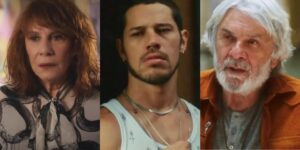 Segredo de Wilma (Renata Sorrah) pode afetar Lui (José Loreto) e Fábio (Zé Carlos Machado) em 
