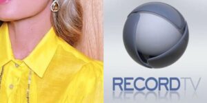 A apresentadora de TV que entregou sexo com famoso da Record - Montagem TVFoco