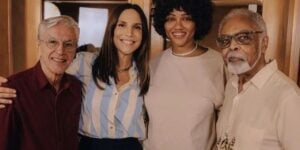 Caetano Veloso, Ivete Sangalo, Luedji Luna e Gilberto Gil  - Foto Reprodução Internet