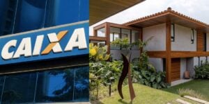 Caixa e casa própria (Fotos: Reproduções / Internet)