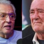 Carlos Alberto de Nóbrega, do SBT, e Renato Aragão, o Didi (Foto Montagem TV Foco)