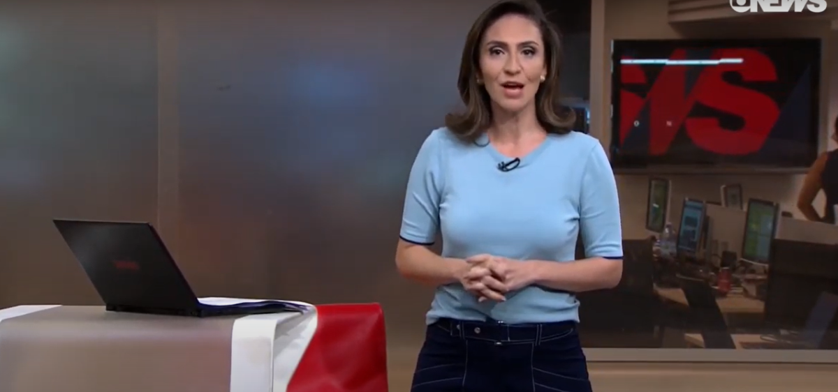 Cecília Flesch, na GloboNews (Foto: Reprodução/ Internet)