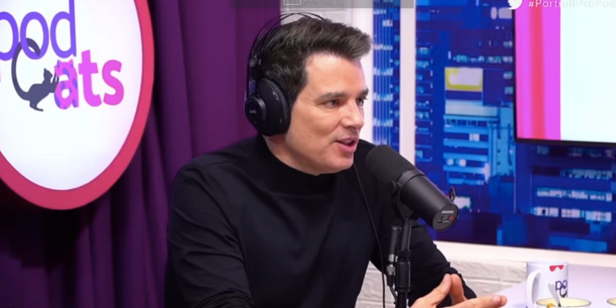 Celso Portiolli no PodCats (Foto: Reprodução / YouTube)