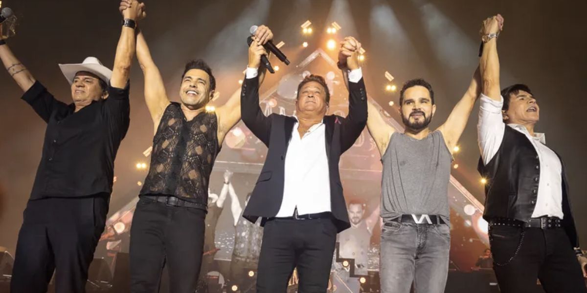 Chitãozinho, Zezé Di Camargo, Leonardo, Luciano e Xororó (Foto: Reprodução / Internet)